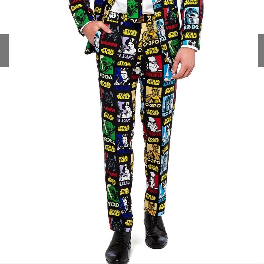 Men’s Star Wars OppoSuits suit pants.
